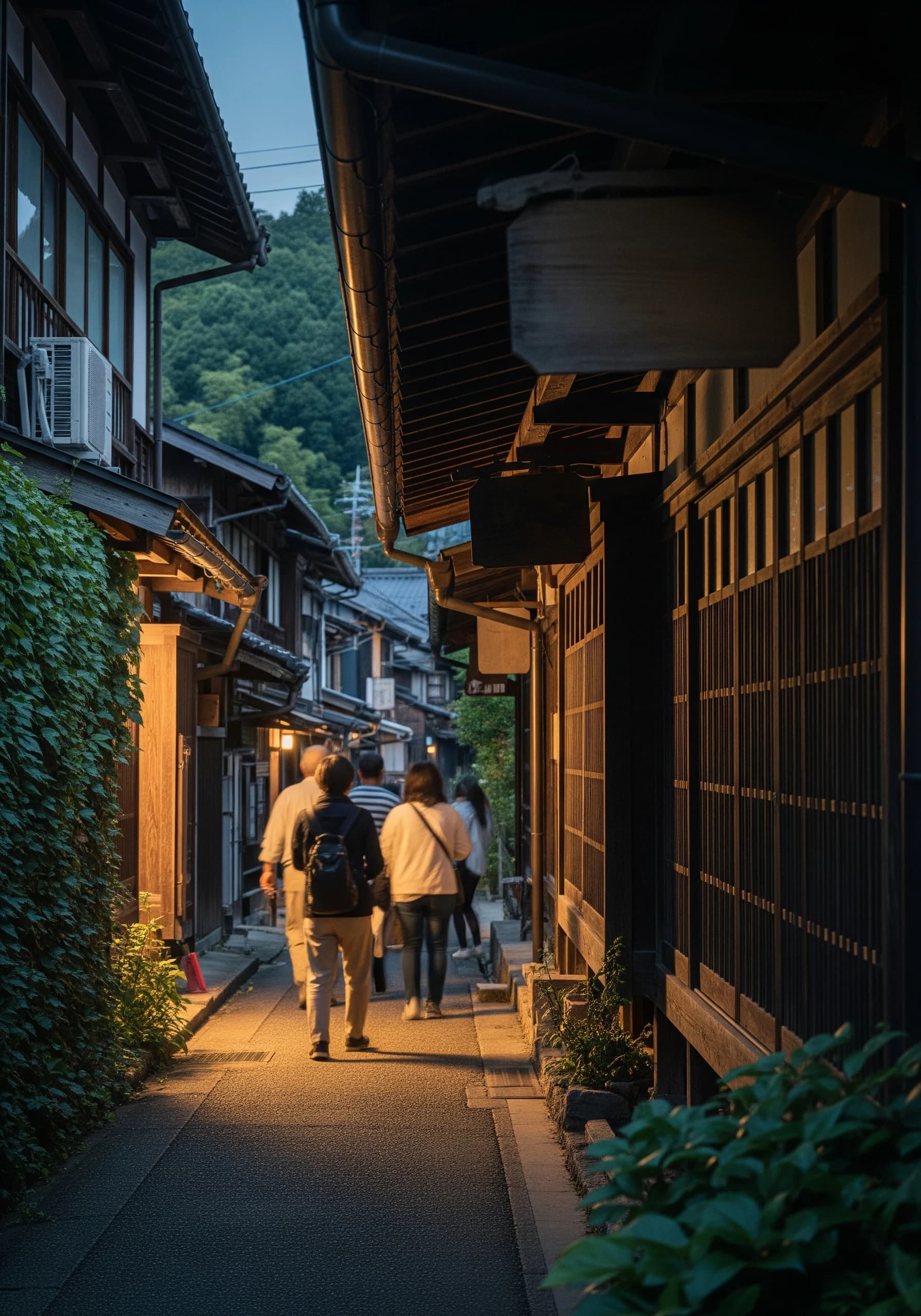 山あいの集落と関係人口